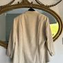 Womens Vintage Cream Eastex Jacket Embroidered Size UK 12 EUR 38 Image 4