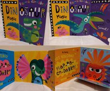 Dinosaur Magic Lift The Flaps Hardback Board Book