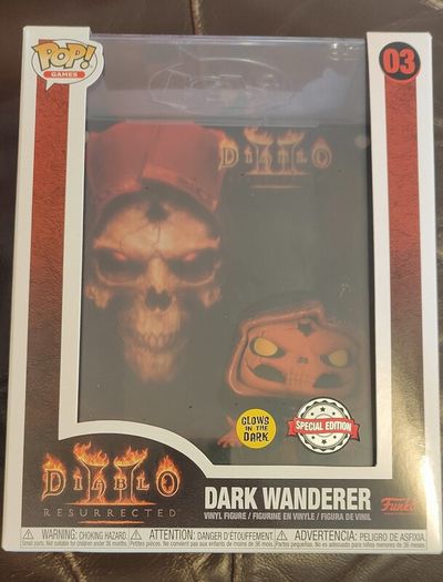 Funko Pop Dark Wanderer Diablo Special Edition Glow in the dark