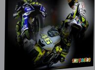 main image for ad Valentino Rossi The Doctor Canvas Print 50x70cm / 20x28"