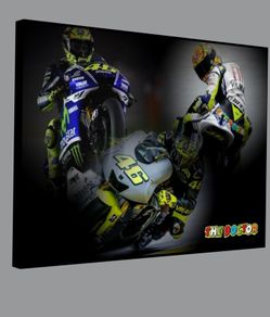Valentino Rossi The Doctor Canvas Print 50x70cm / 20x28"