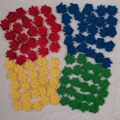 Stationery Mini Grip Plastic Clips (100)