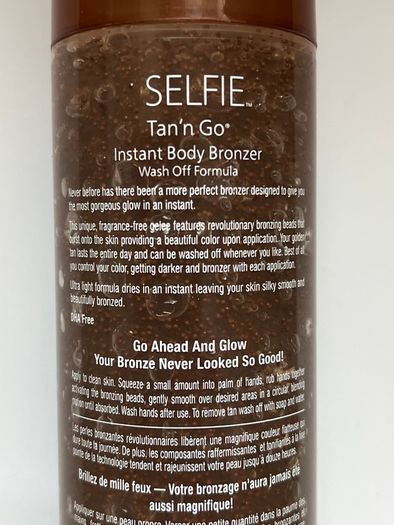 Selfie Tan n Go Instant Body Bronzer