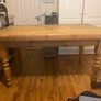 Butcher Block Kitchen table Image 2