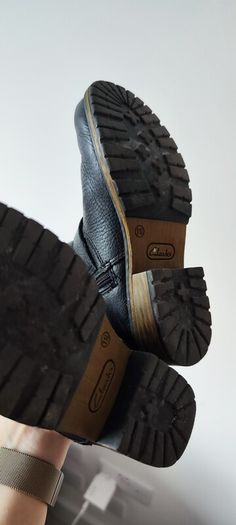 Clarks leather boots