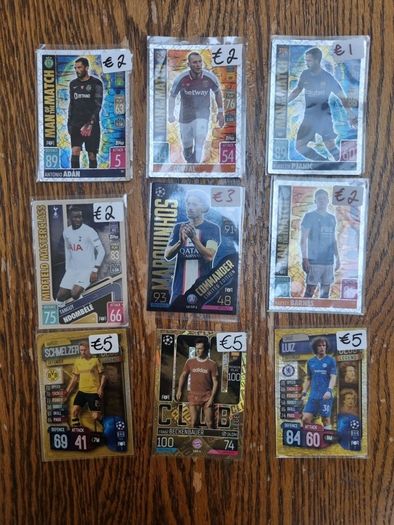 Match Attax Cards