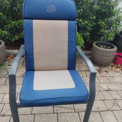 6 Patio Chairs with 6 excellent Cushions