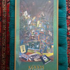 Framed poster