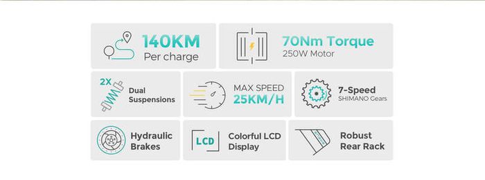 Engwe E26 Electric Mountain Bike