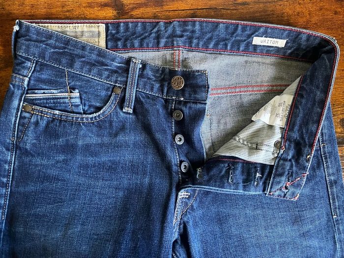 Jeans NEW Replay Waitom slim fit 29W 32L postage FREE
