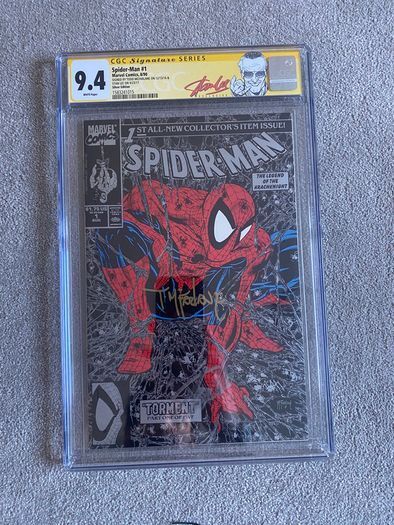 Spiderman #1 CGC Signed by Stan Lee