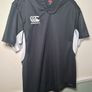 Mens CANTERBURY VAPODRI rugby shirt jersey training Size 2XL extra large black and white Image 6