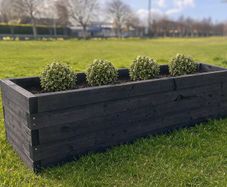 2 Metres Solid Timber Planter, Flower Box. Assembled & Delivered