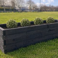 2 Metres Solid Timber Planter, Flower Box. Assembled & Delivered