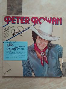 Peter Rowan LP  (Signed)