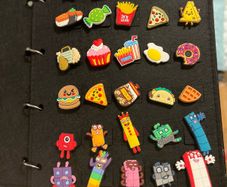 croc charms jibbitz Number Blocks and others