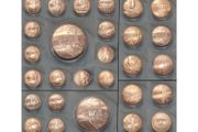 France 0.25 Euro Copper Coin Full Set (21 Coins) Paris Olympic Paralympic Games