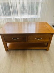 Coffee Table - solid wood with Storage
