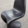 Retro Panton style S chair. c1980s Image 4