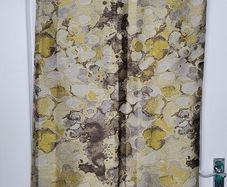 Ochre curtains