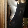 BNWT Denim Co. black skinny ripped  Dungarees size XS UK4/6 EU32/34 Postage included Image 6