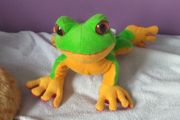 frog plush toy like new