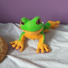 frog plush toy like new
