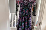 High brand silk dress y Saloni