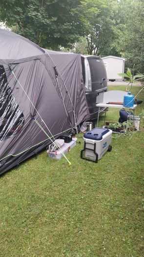 Drive Away Awning, Outwell Milestone Shade