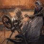 Artist John Finnemore "Lady at Spinner" 1860-1939 Image 2