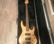 Maverick Nemesis S4 Bass Guitar and hard case