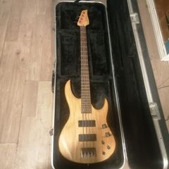 Maverick Nemesis S4 Bass Guitar and hard case