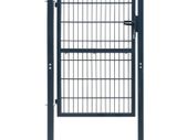 2D Fence Gate (Single) Anthracite Grey 106 x 190 cm