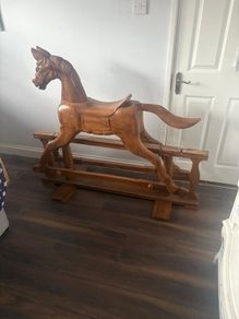 Wooden Rocking Horse