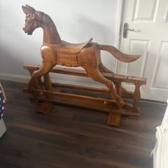 Wooden Rocking Horse