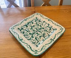 Vintage Sicilian Ceramic Tray