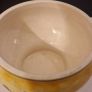 Vibrant Hand-Painted Ceramic Cafe au Lait Pinch Bowl. Image 8