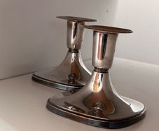 Swedish silver candle sticks/ holder Tore Eldh