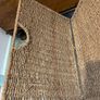 Mid-Century Modern Rattan Magazine Rack (1960s) Image 3