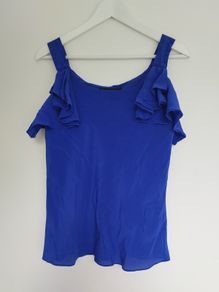 Ladies Coast Silk Top - Size 10