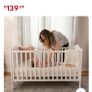 Nested Cot Bed and Matress Image 10