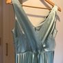 Dorothy Perkins LUXE Pleated Midi Dress  Sage Green Satin (Brand New With Tags Image 5