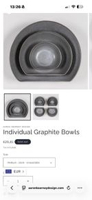 Aaron Kearney Design bowls x2