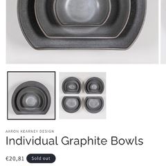 Aaron Kearney Design bowls x2