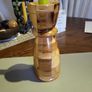 Candle holder turned wood Image 3