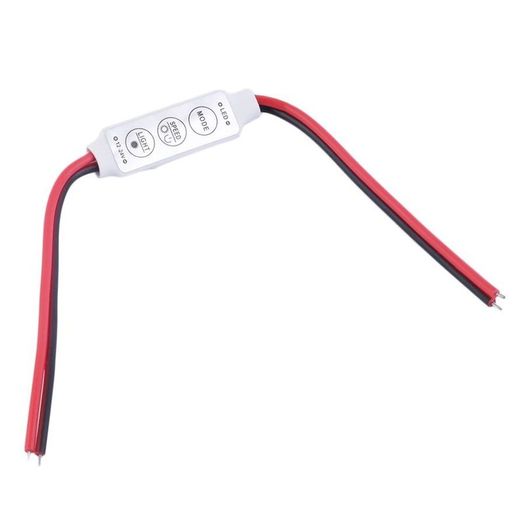 LED Dimmer Controller With 3 Key On/Off Switch 1 CH For LED Light Strip