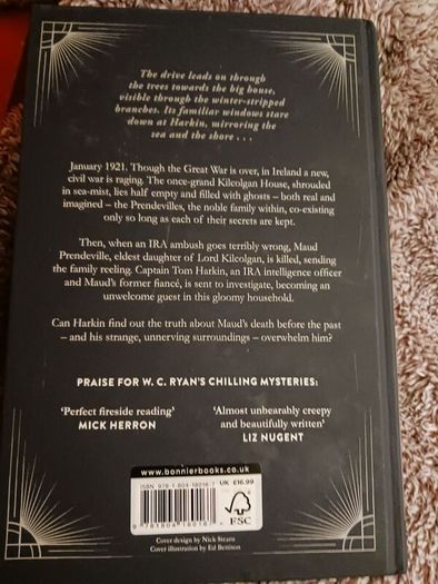 The Winter Guest/ W. C. Ryan/ 2022/ Signed/ 1st edition