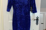 NEW Sequin Dress by Ad Lib London - Size 10 / Size 12