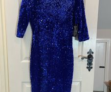 NEW Sequin Dress by Ad Lib London - Size 10 / Size 12