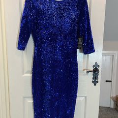 NEW Sequin Dress by Ad Lib London - Size 10 / Size 12